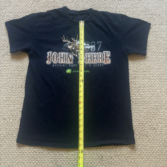 y2k 2000s style john deere tshirt medium no size tag farmer - Picture 4 of 5